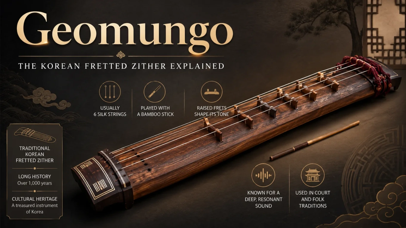 Geomungo: The Korean Fretted Zither Explained