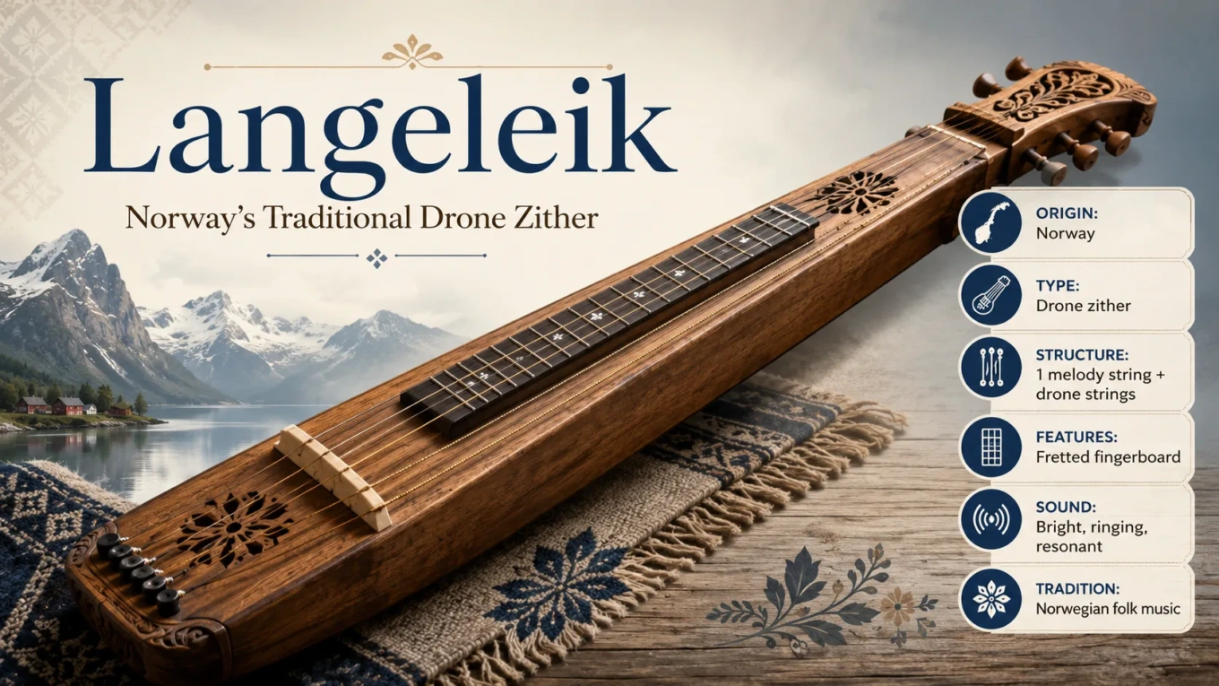 Langeleik: Norway’s Traditional Drone Zither Explained