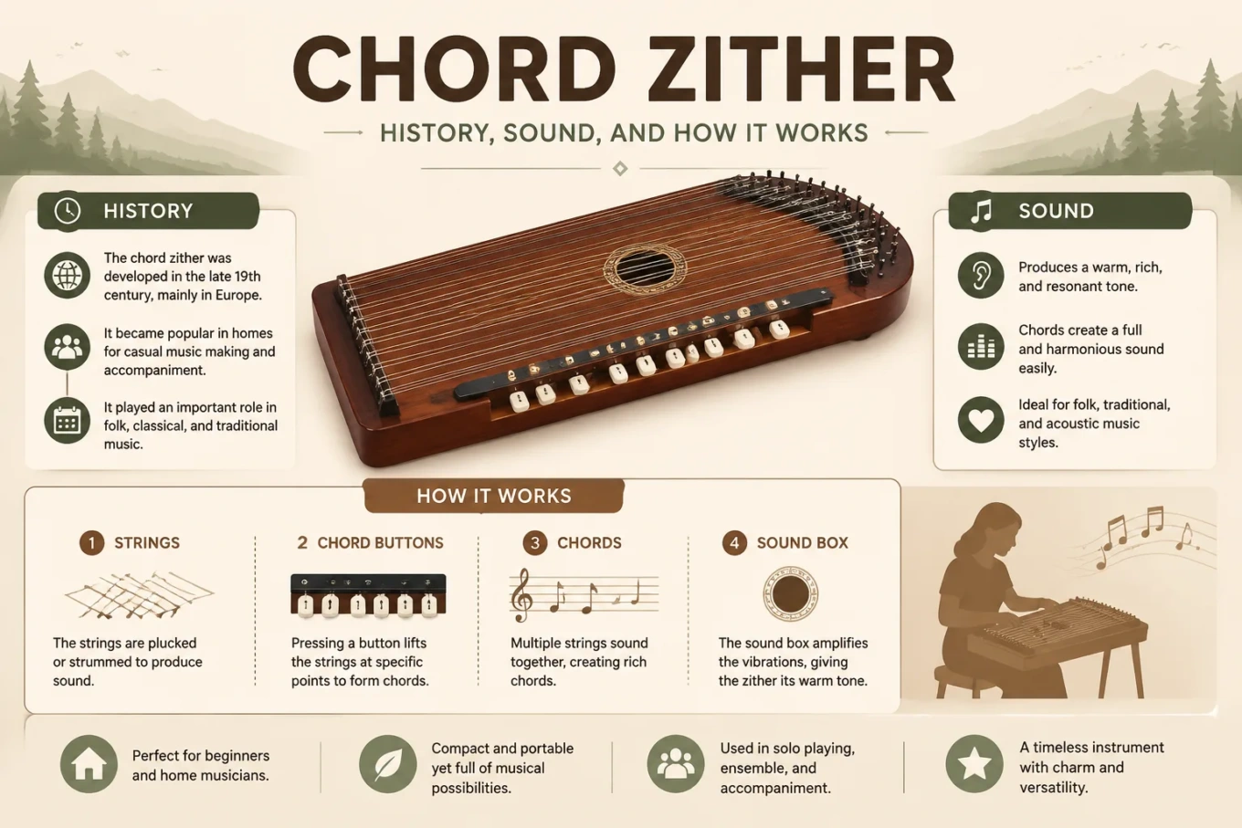Chord Zither: History, Sound, and How It Works