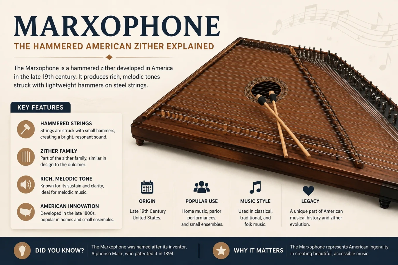 Marxophone: The Hammered American Zither Explained
